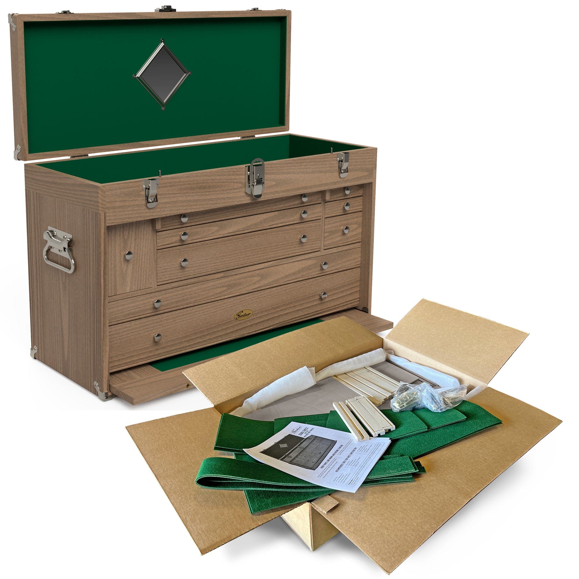2609 MasterCraftsman Chest - DIY Kit in Black Walnut | Woodcraft