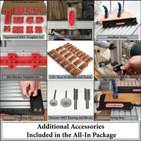 All-In One Woodworking Package - Precision Router Joinery Jig - Router Included
