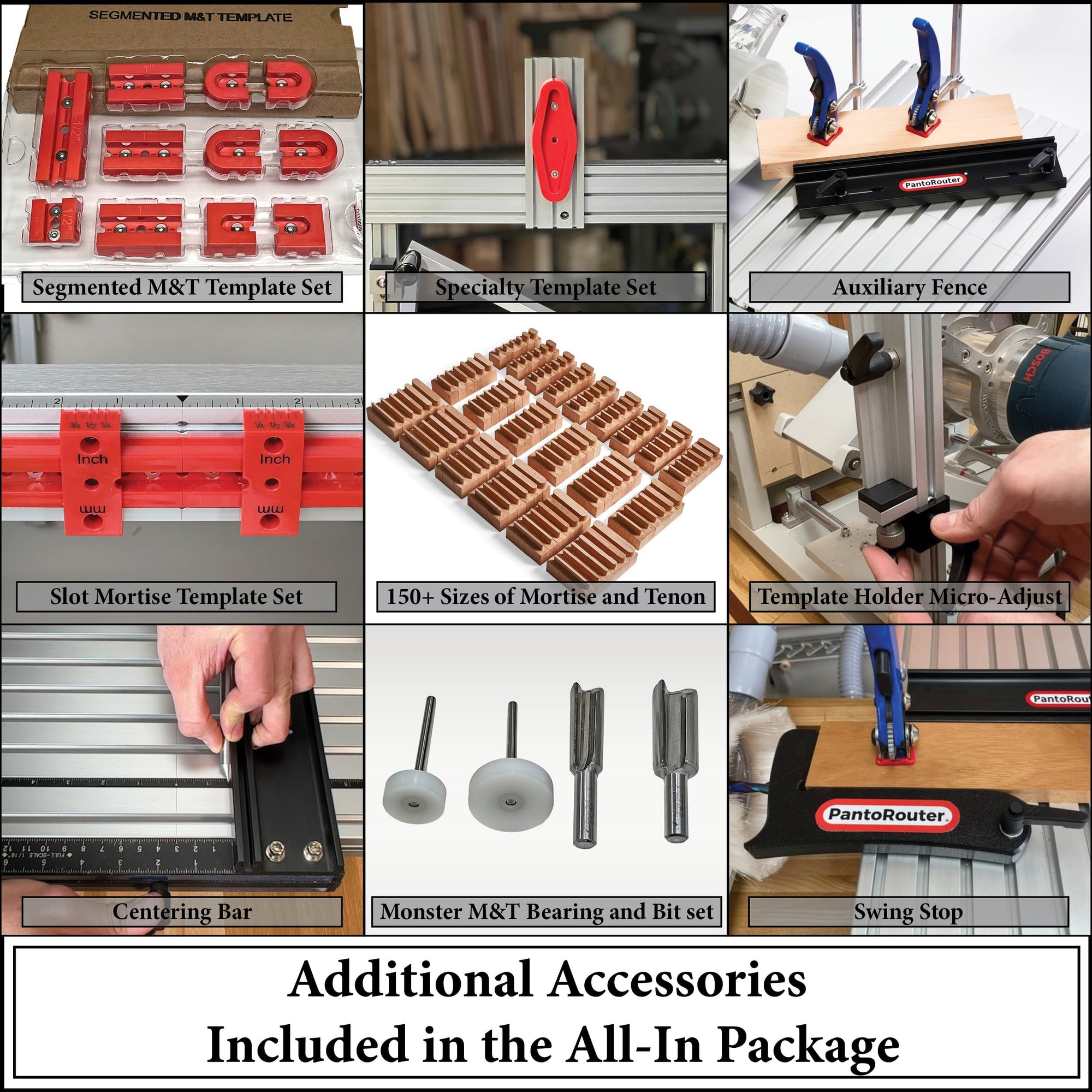 All-In One Woodworking Package - Precision Router Joinery Jig - Router Included