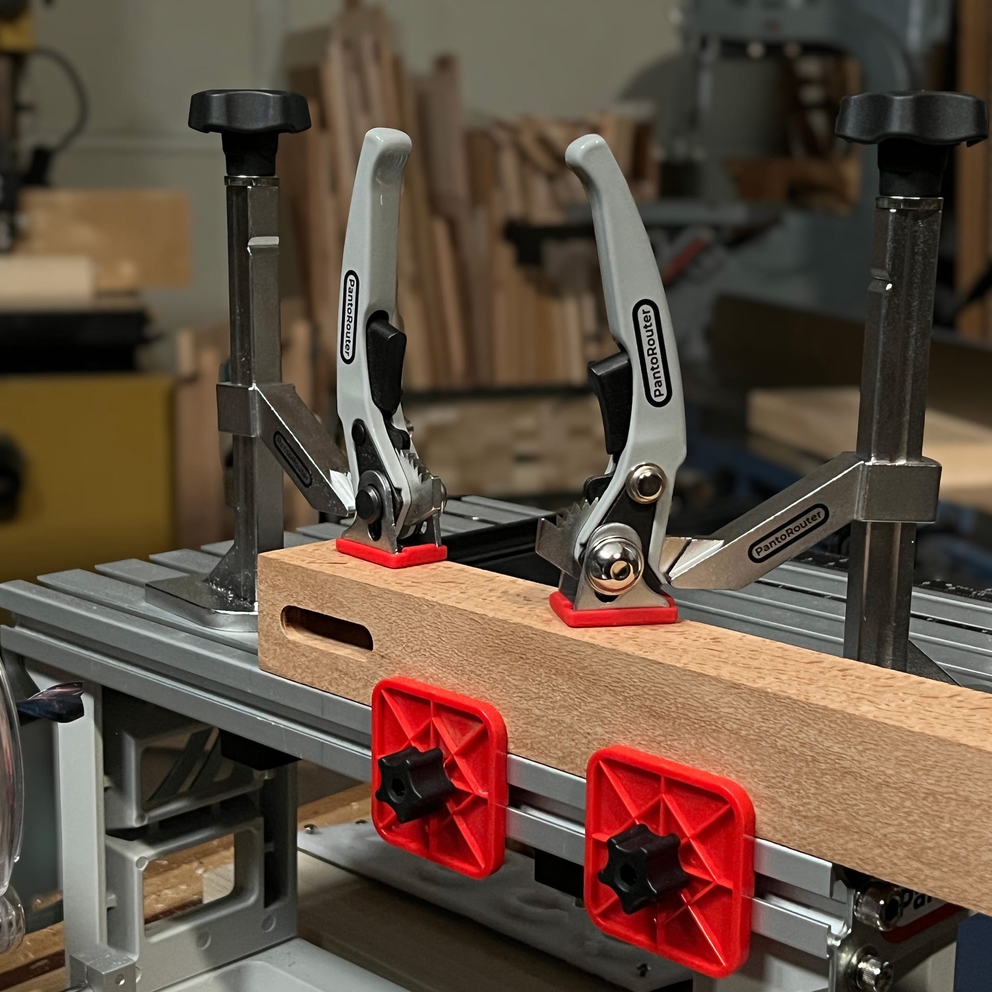 Dual Lever Package with Stiffeners for PantoRouter