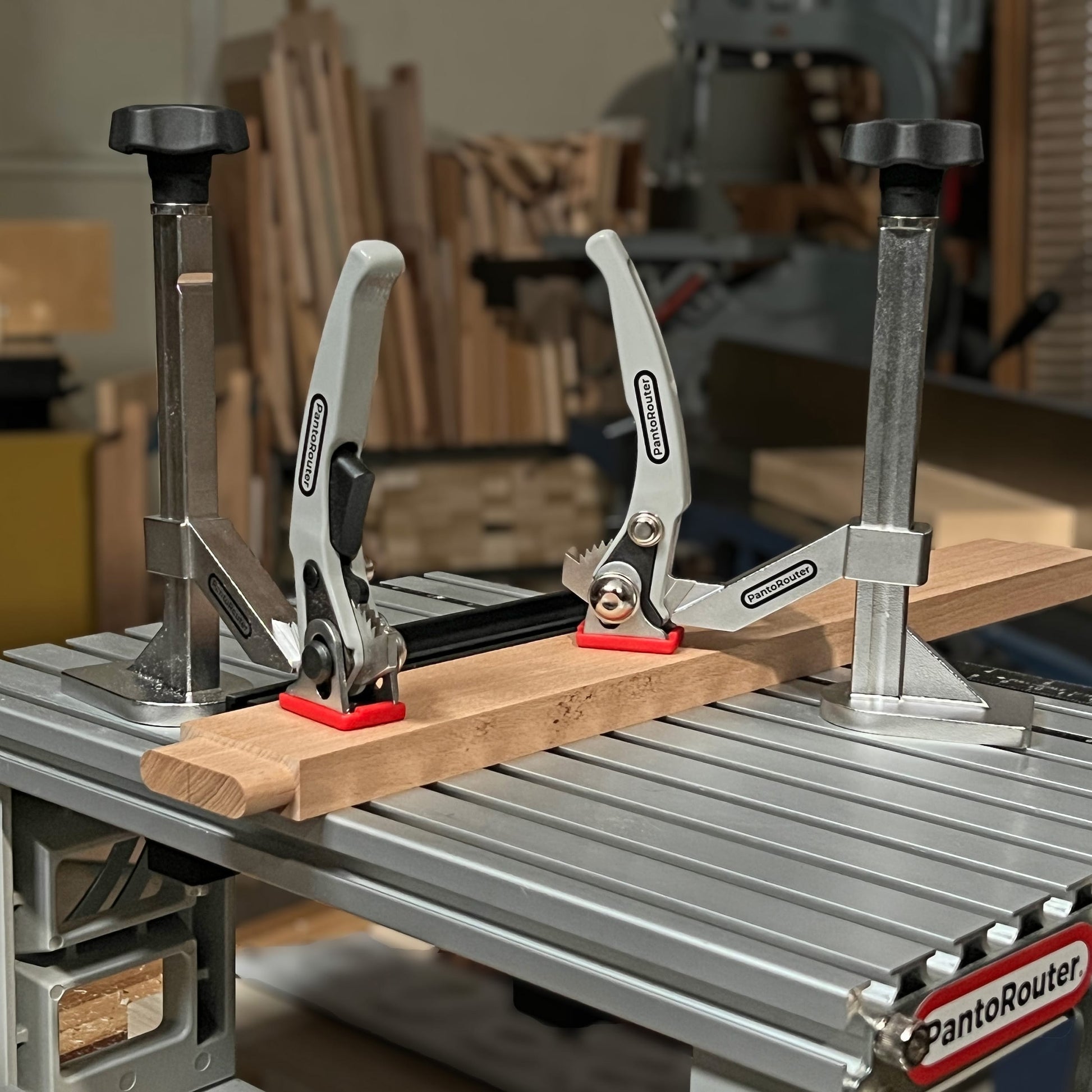 Dual Lever Package with Stiffeners for PantoRouter