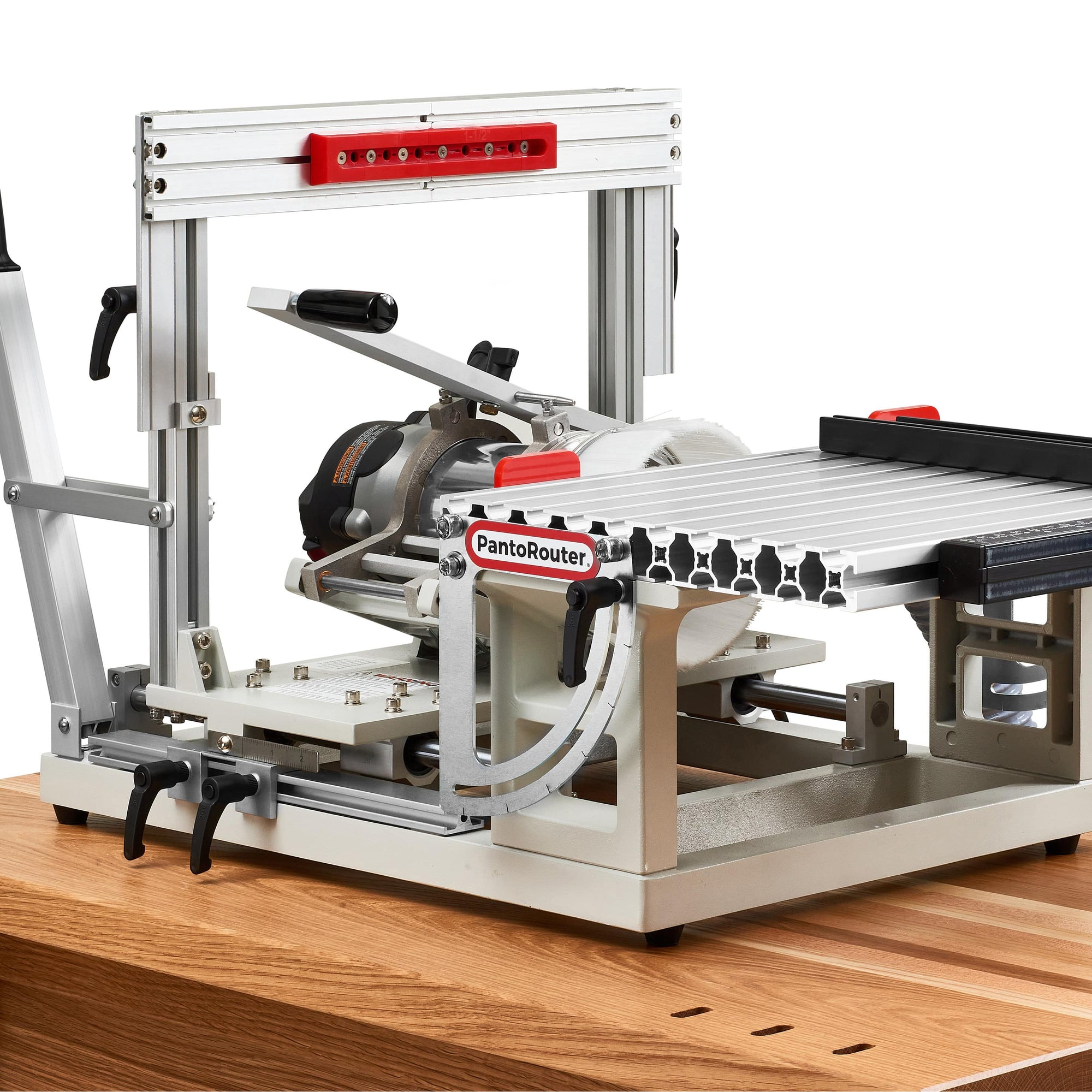 Segmented Mortise and Tenon Template for PantoRouter