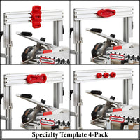 Specialty Template Set for PantoRouter - 4 Piece