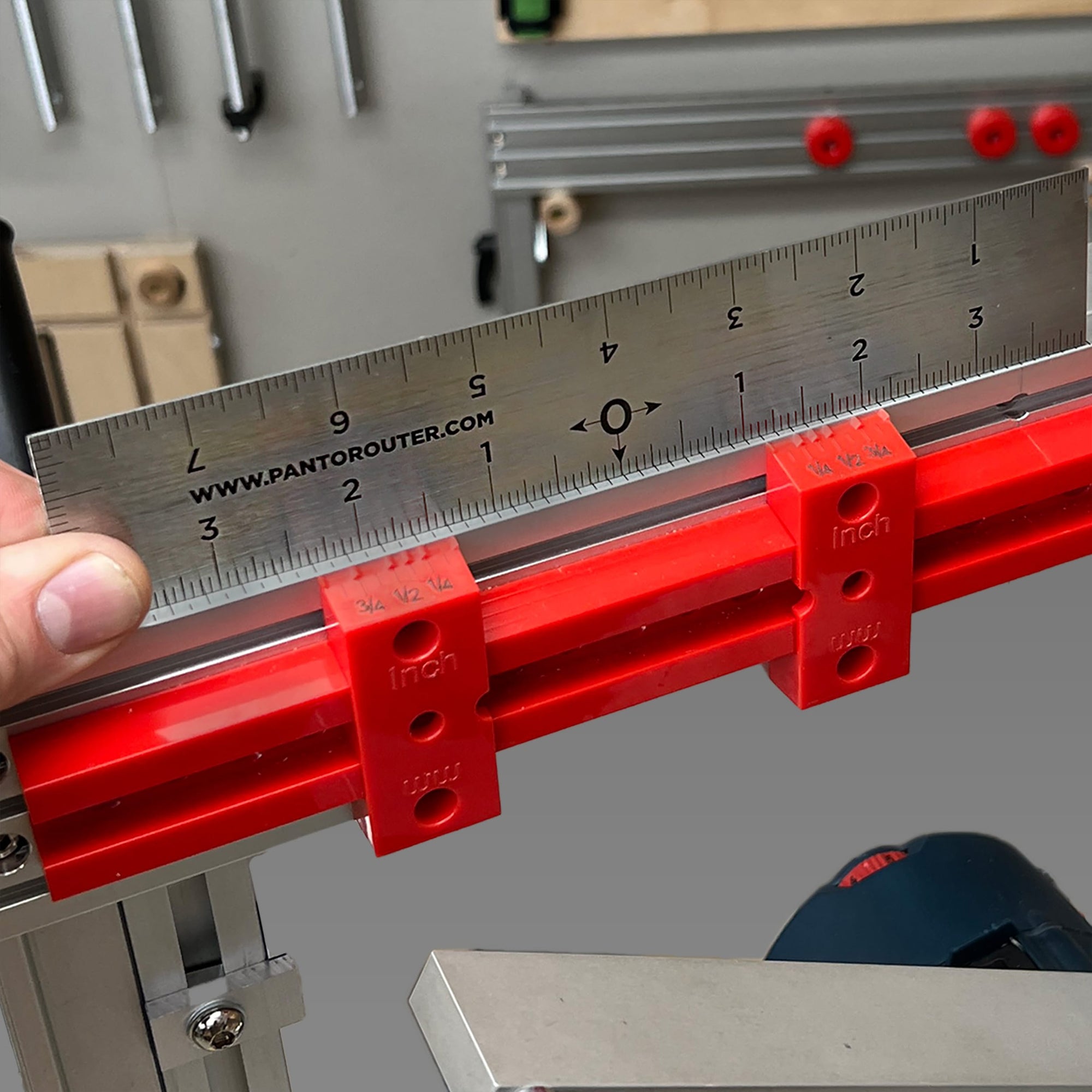 Setup Ruler for PantoRouter