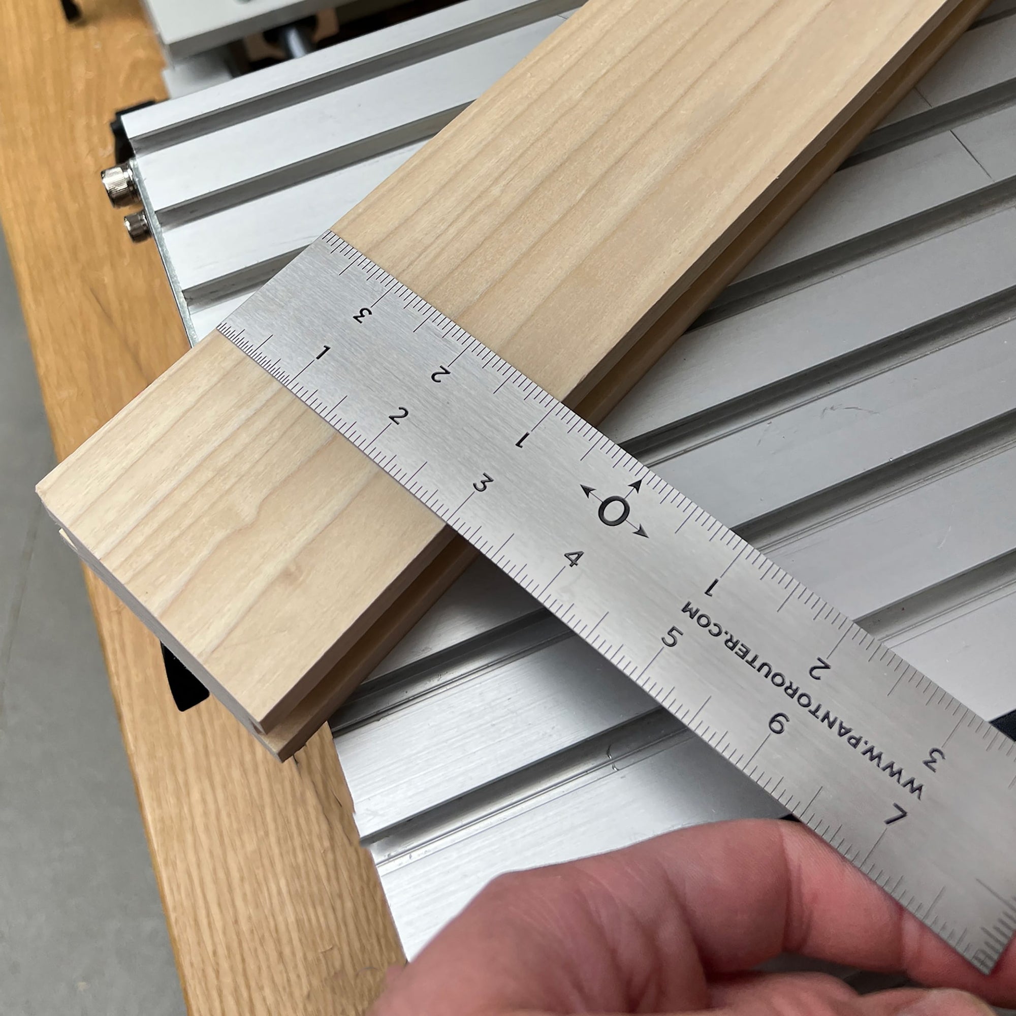 Setup Ruler for PantoRouter
