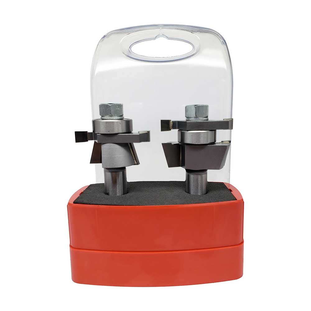 Pancake Style Router Whiteside - 6008 Shaker Stile & Rail Router Bit Set - 7/32