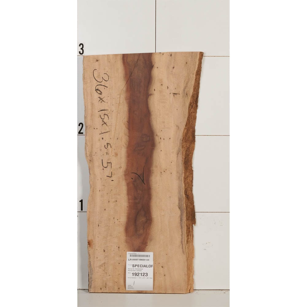 Curly Katalox Slab - 1-1/2" x 15" x 36"