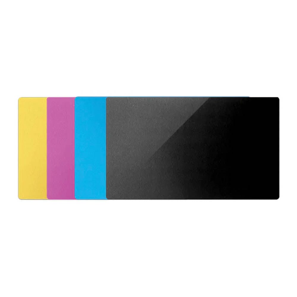 Engravable Metal Business Cards - Multicolor Aluminum - 20 Piece