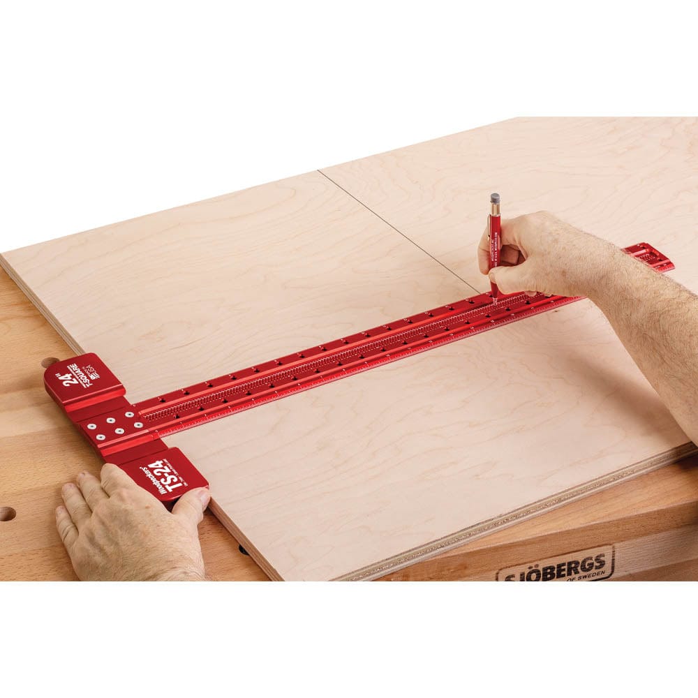 Woodpeckers TS-600-20 Precision Woodworking T-Square, 600mm W Rack It