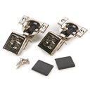 Premium Compact Clip Hinge for Face Frame Cabinets - 1-1/4" Overlay - 110 Degree with BLUMOTION - 1 Pair