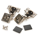 Premium Compact Clip Hinge for Face Frame Cabinets - 1-3/8" Overlay - 110 Degree with BLUMOTION - 1 Pair