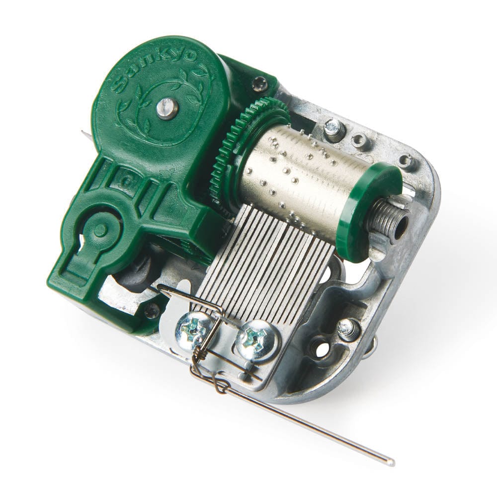 Note Movement WoodRiver 18-Note Music Box Movement with Greensleeves | Woodcraft
