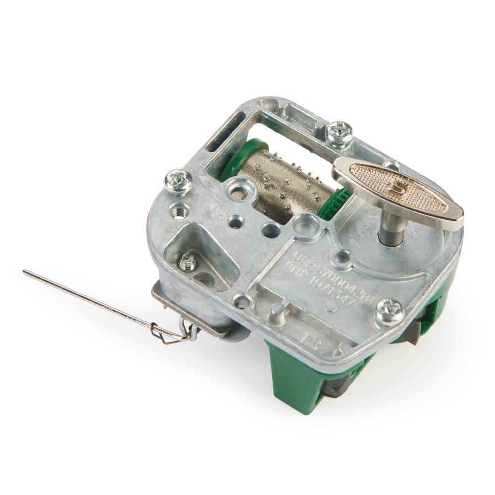 WoodRiver 18-Note Music Box Movement with Greensleeves | Woodcraft