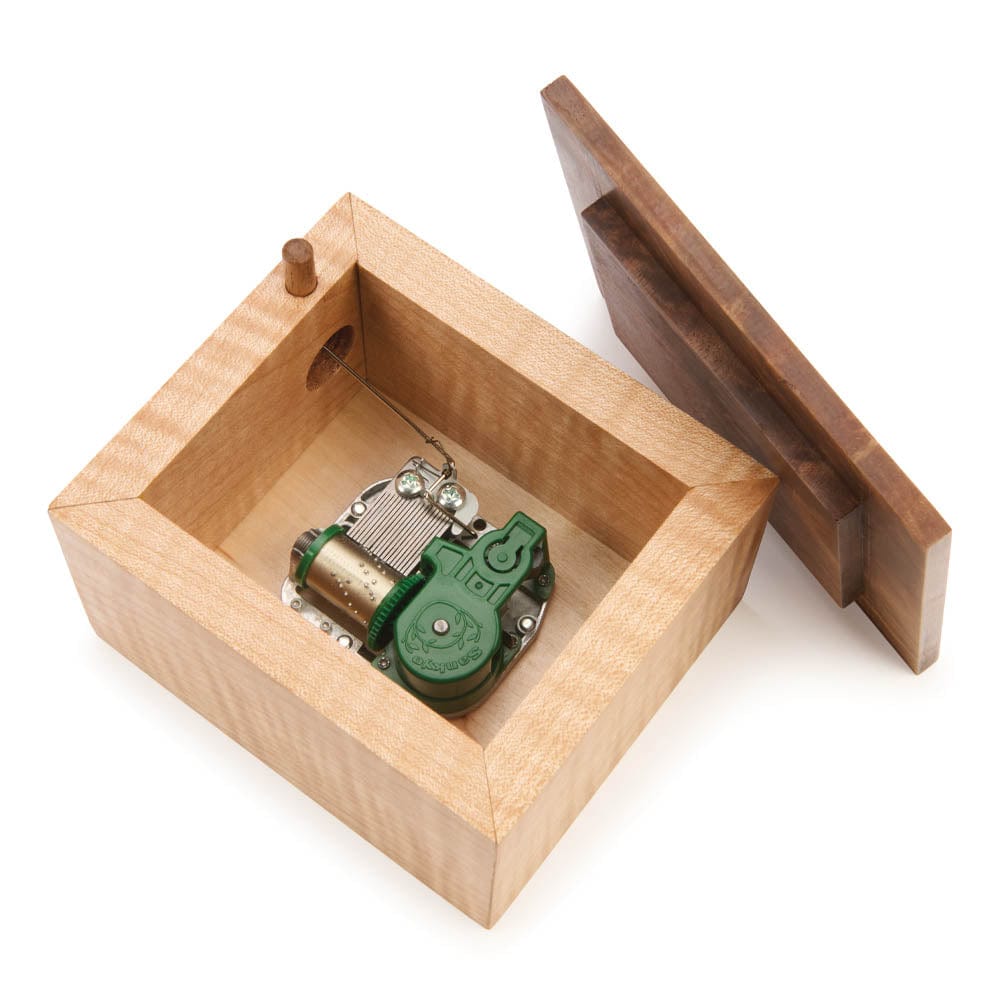 Note Movement WoodRiver 18-Note Music Box Movement with Greensleeves | Woodcraft