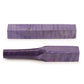 Stabilized & Dyed Curly Maple Pen Blank - 3/4" x 3/4" x 5" - Violet
