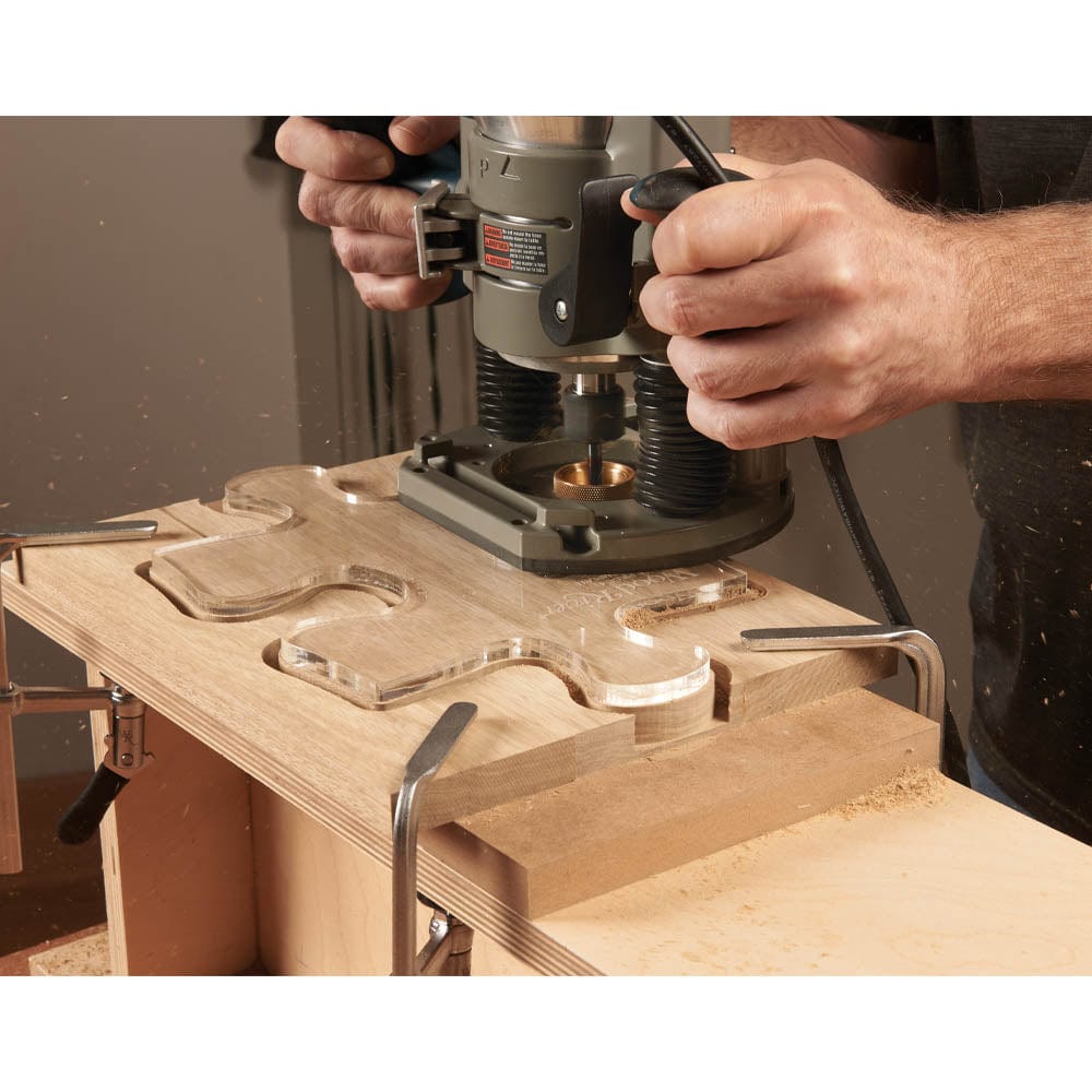Puzzle Router Template Set - 4 Piece