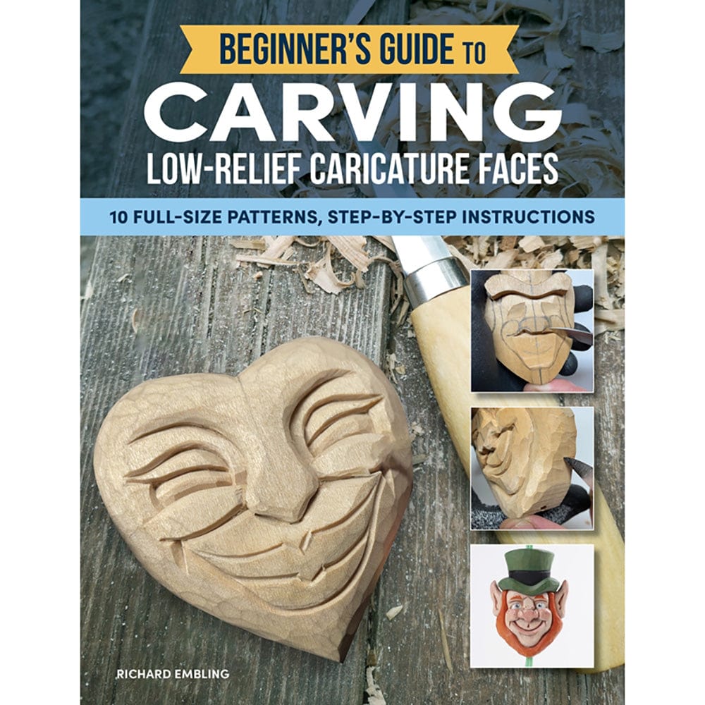 Beginner's Guide to Carving Low-Relief Caricature Faces