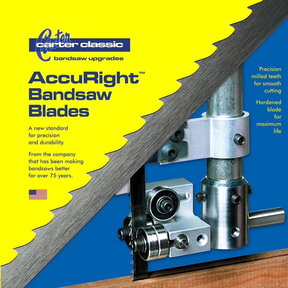 AccuRight Bandsaw Blade 3/16" x 116" 4 TPI