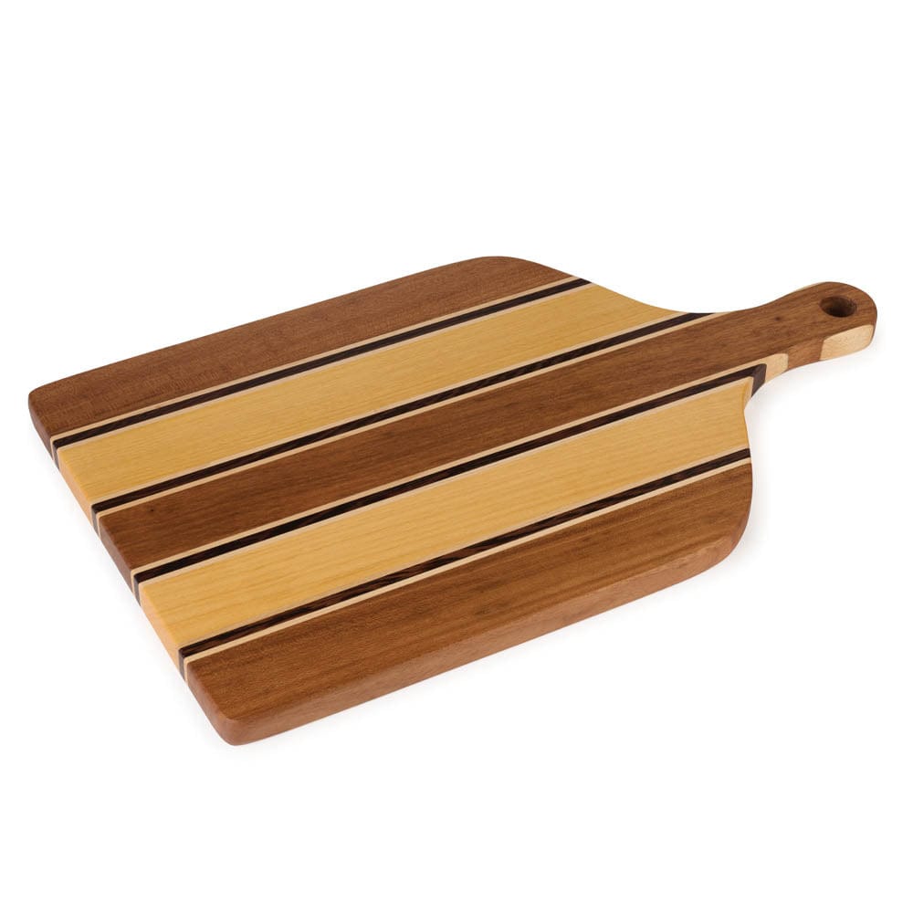 Road Runner Cutting Board Kit - 3/4" x 9-1/2" x 16" - Canalete, Kimboto, Maple, & Wenge