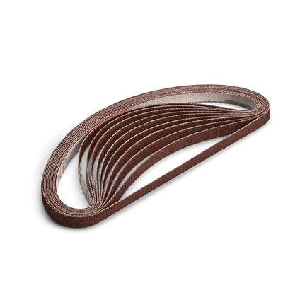 Sanding Detailer Replacement Belts - 120 Grit - 1/2" – 10 Pack