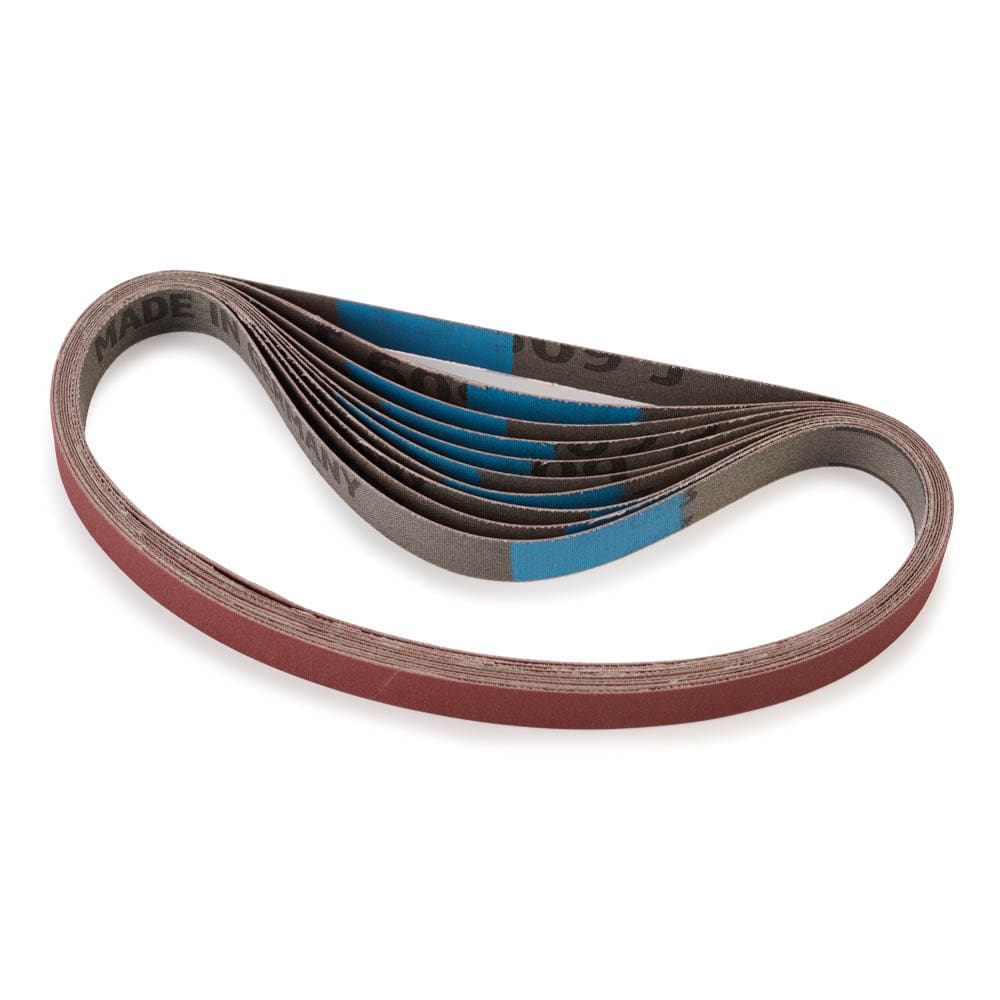 Sanding Detailer Replacement Belts - 240 Grit - 1/2" – 10 Pack