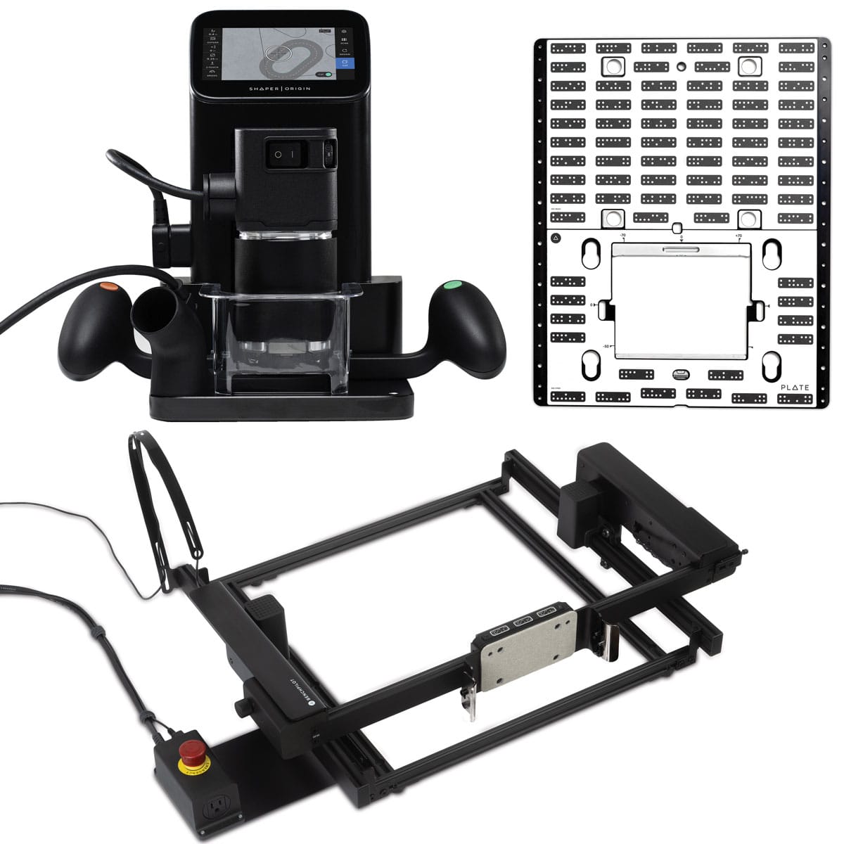 Shaper Router Shaper Origin CNC Router with Plate & BenchPilot | Woodcraft