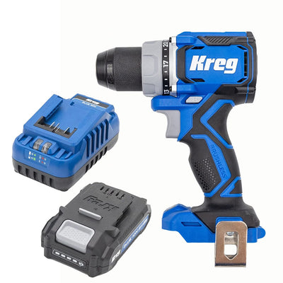 Ionic Drive Power Drill - 20V with 2AH Battery and Charger Kit