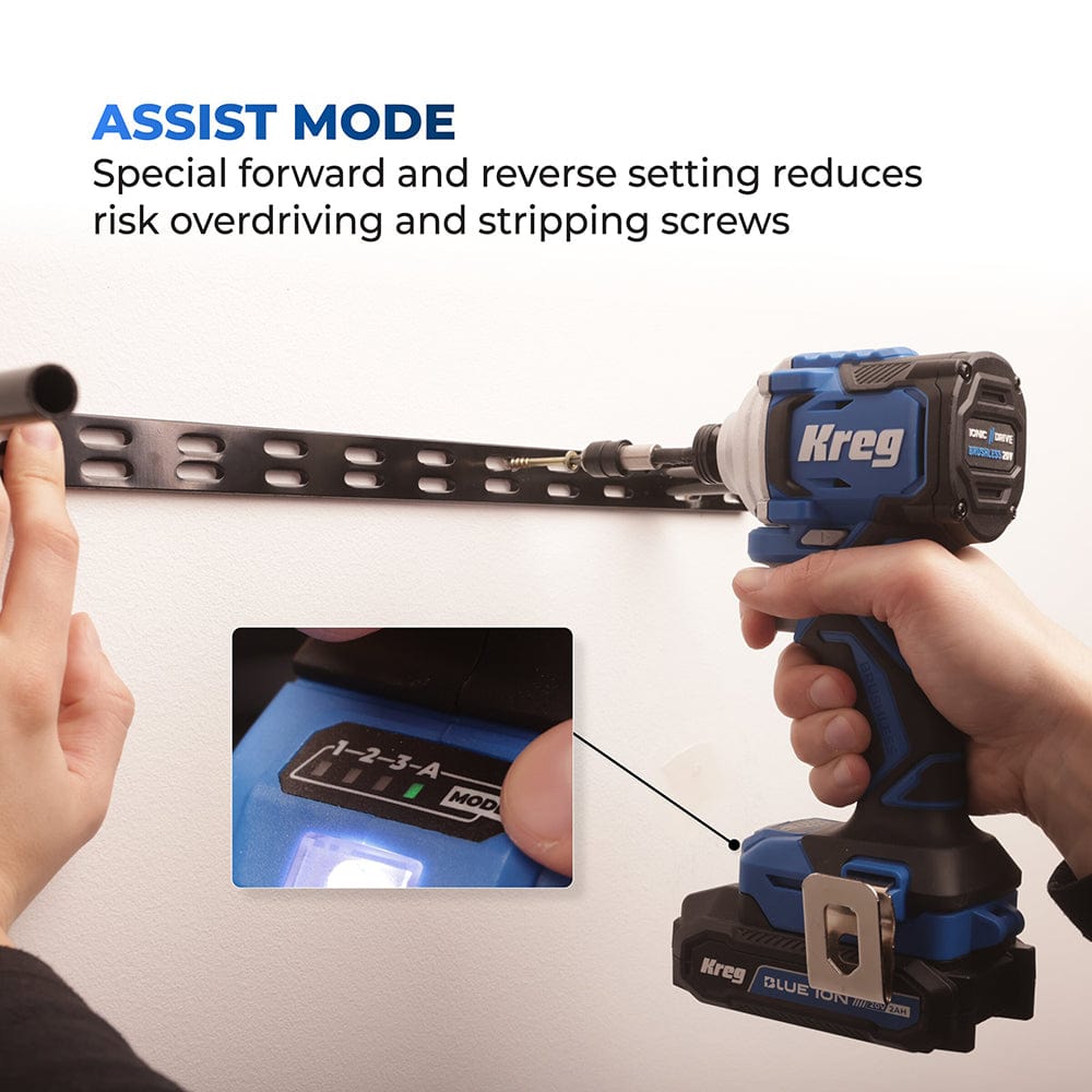 Ionic Drive 1/4" Compact Impact Driver - 20V