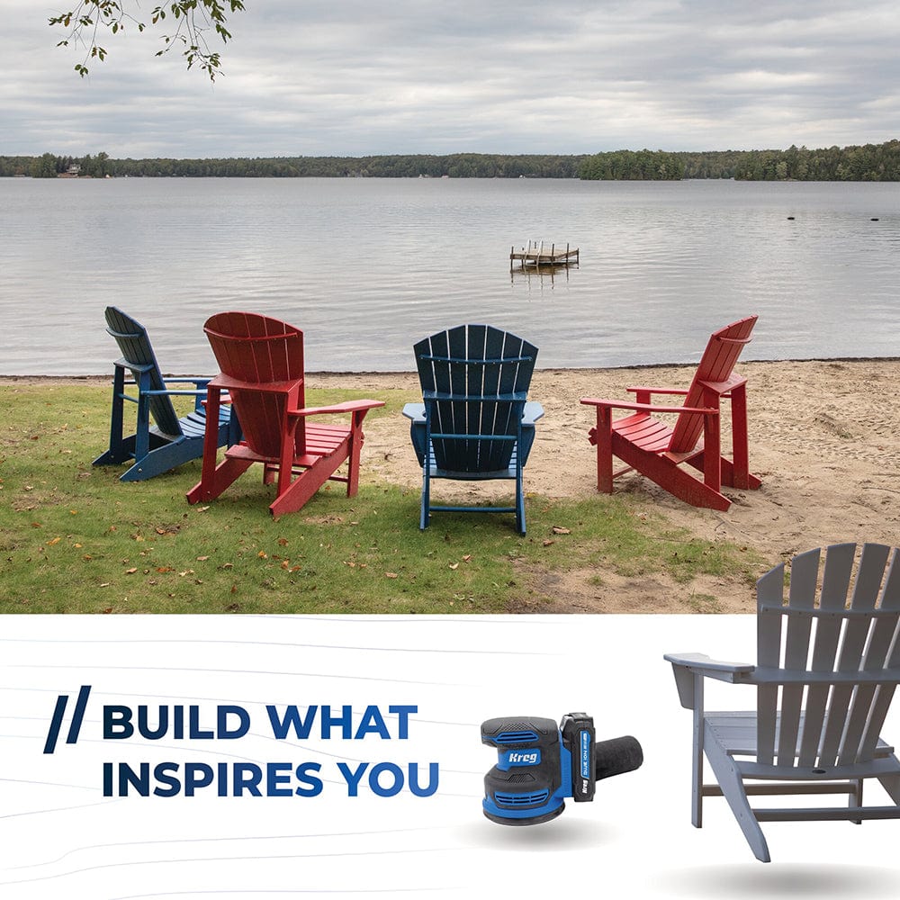 Ionic Drive 5" Random Orbit Sander - 20V