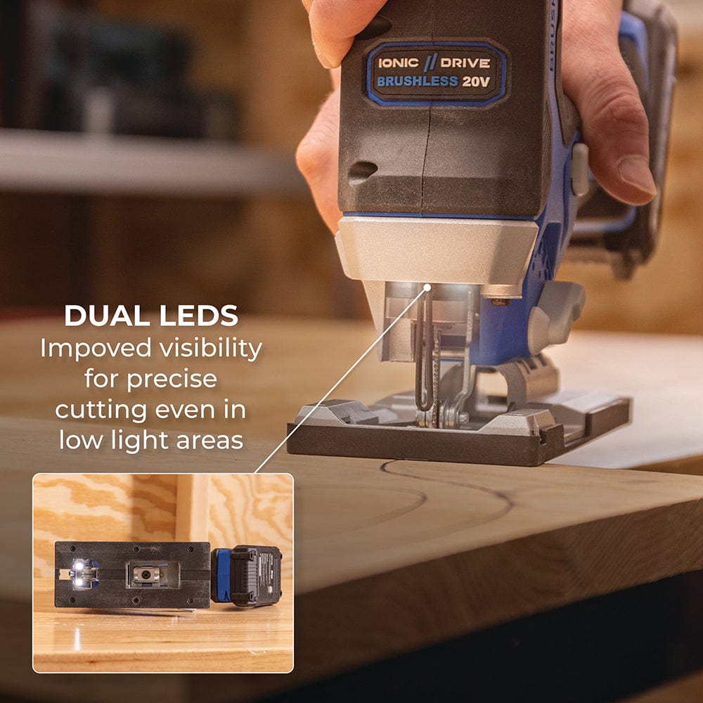 Ionic Drive Barrel Grip Jigsaw - 20V
