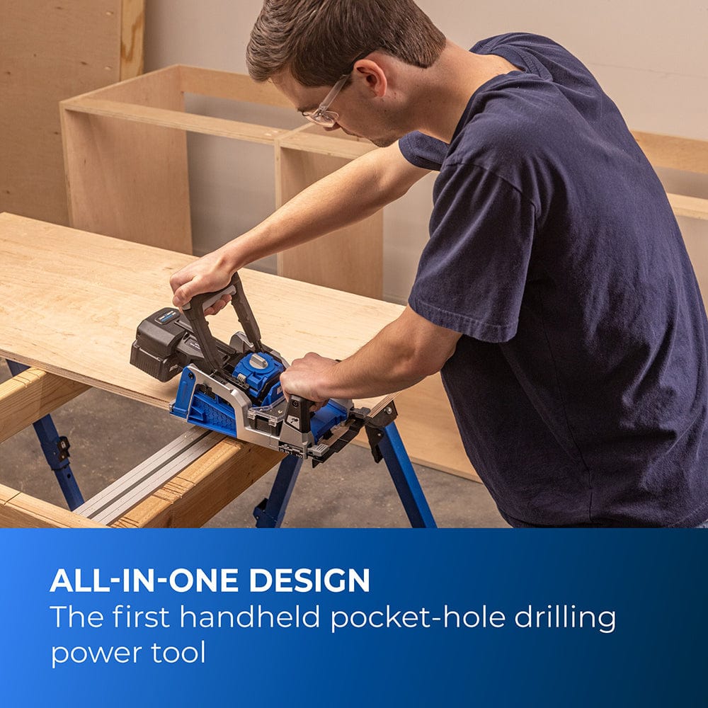 Ionic Drive Rebel Pocket Hole Joiner Kit - 20V