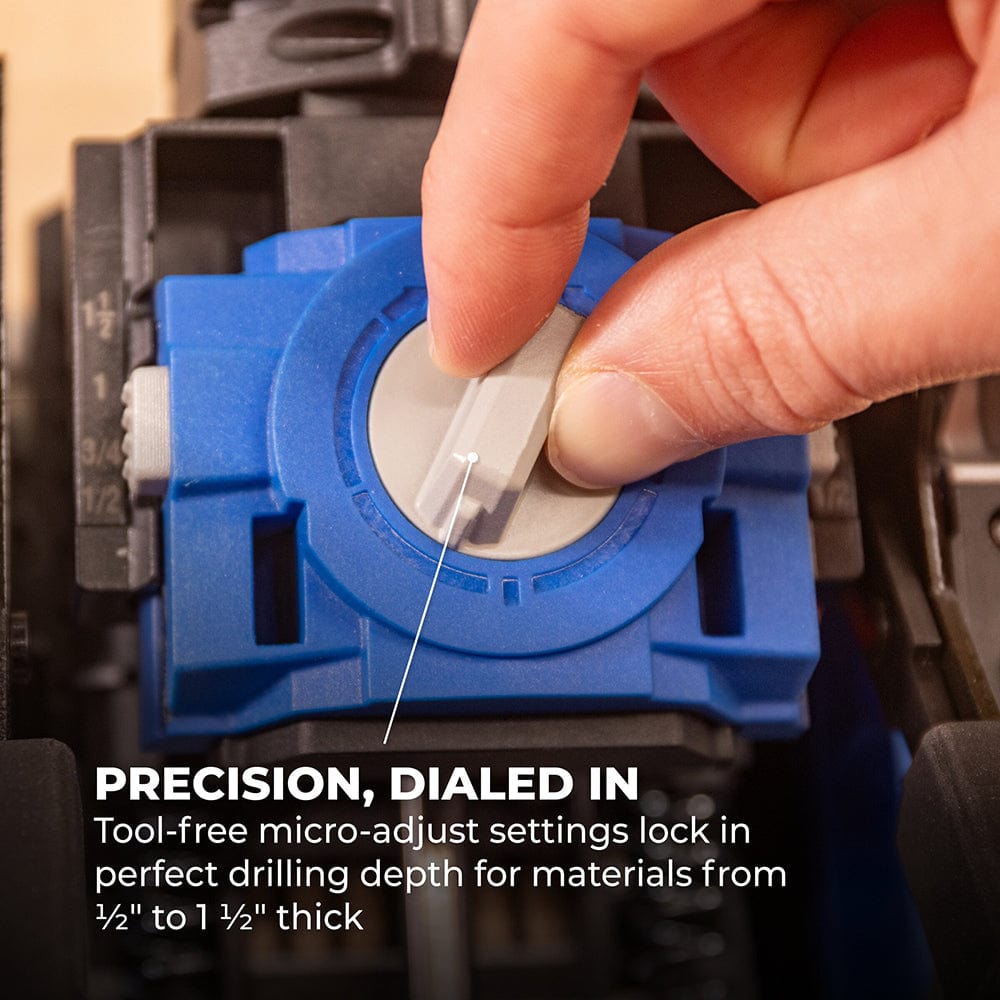 Ionic Drive Rebel Pocket Hole Joiner Kit - 20V