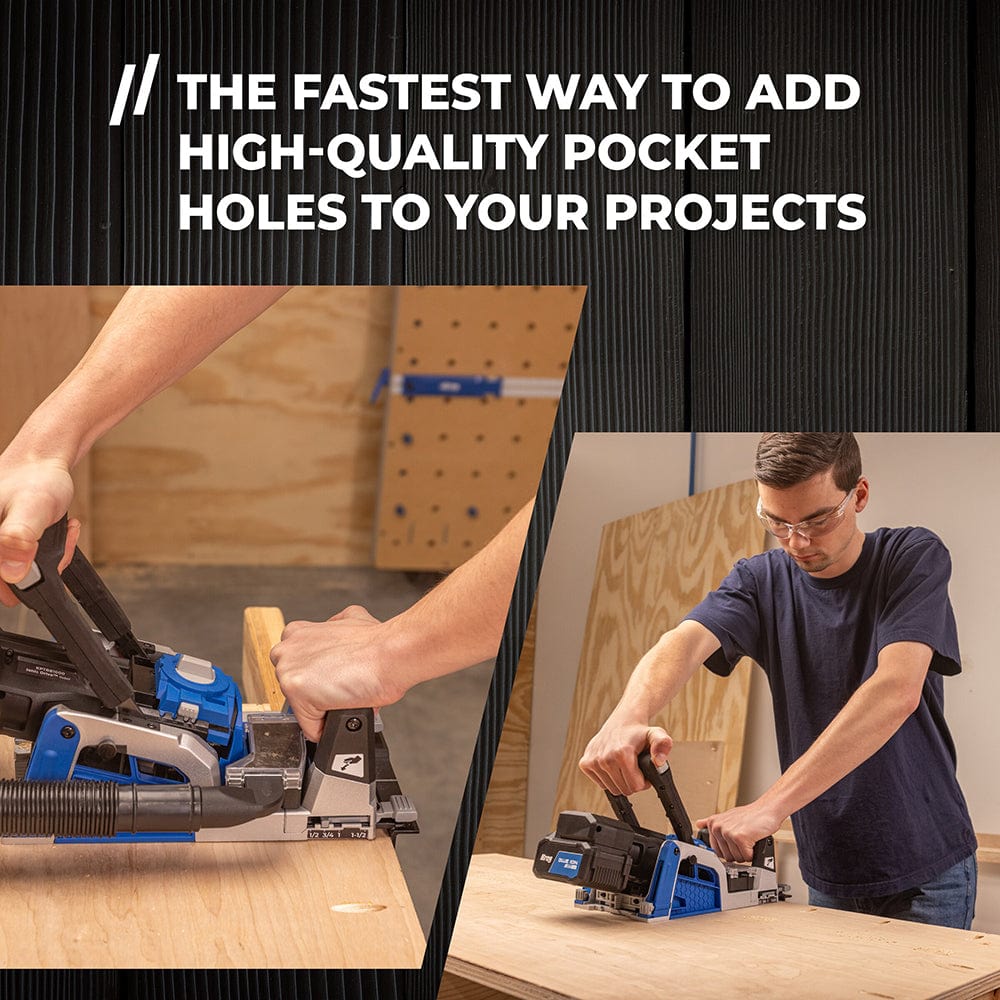 Ionic Drive Rebel Pocket-Hole Joiner - 20V