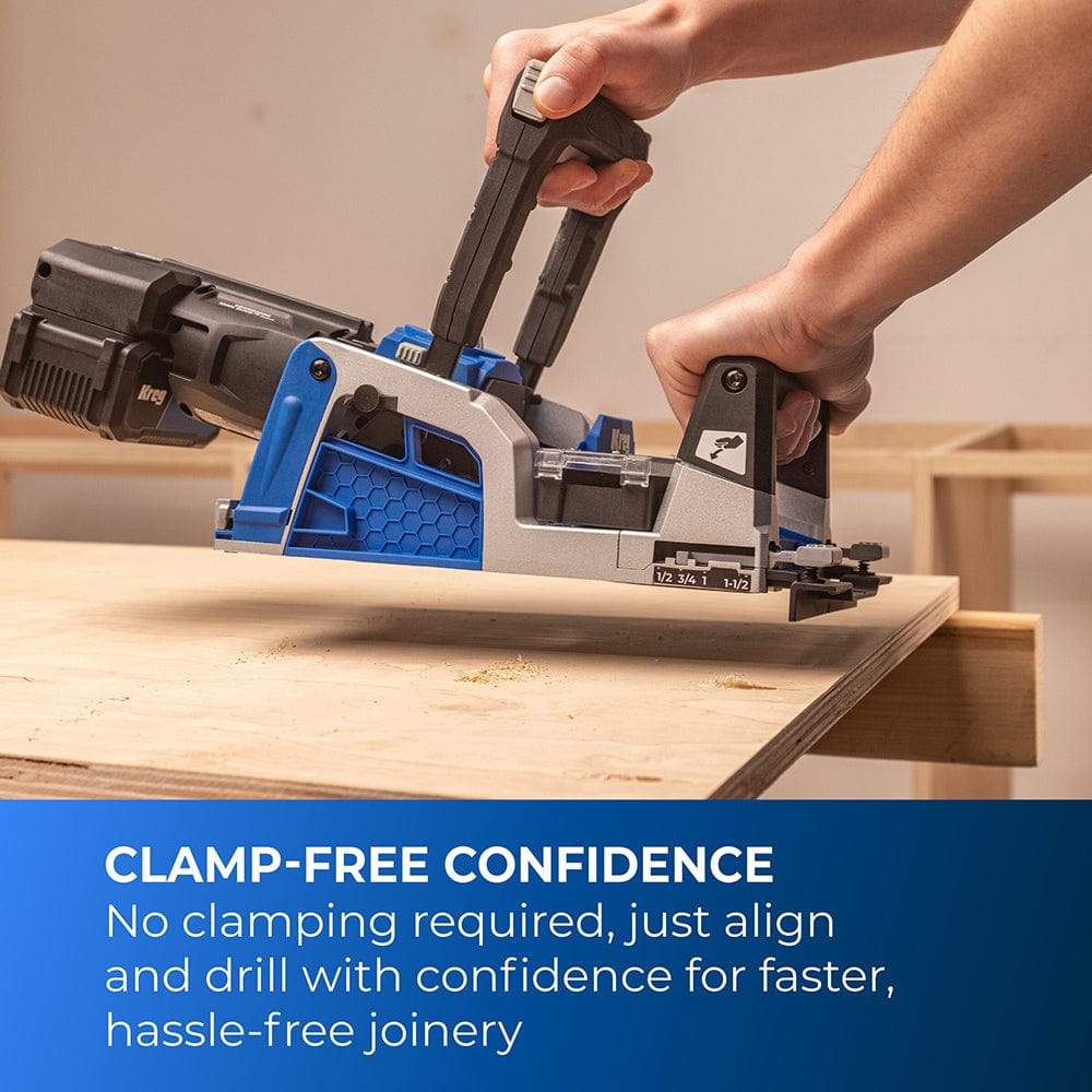 Ionic Drive Rebel Pocket-Hole Joiner - 20V