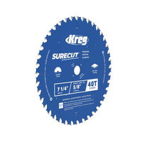 7 1/4" SureCut Finishing 40-Tooth Saw Blade