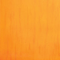 12" x 12" Stained Glass Panel - Double Rolled Pumpkin Orange