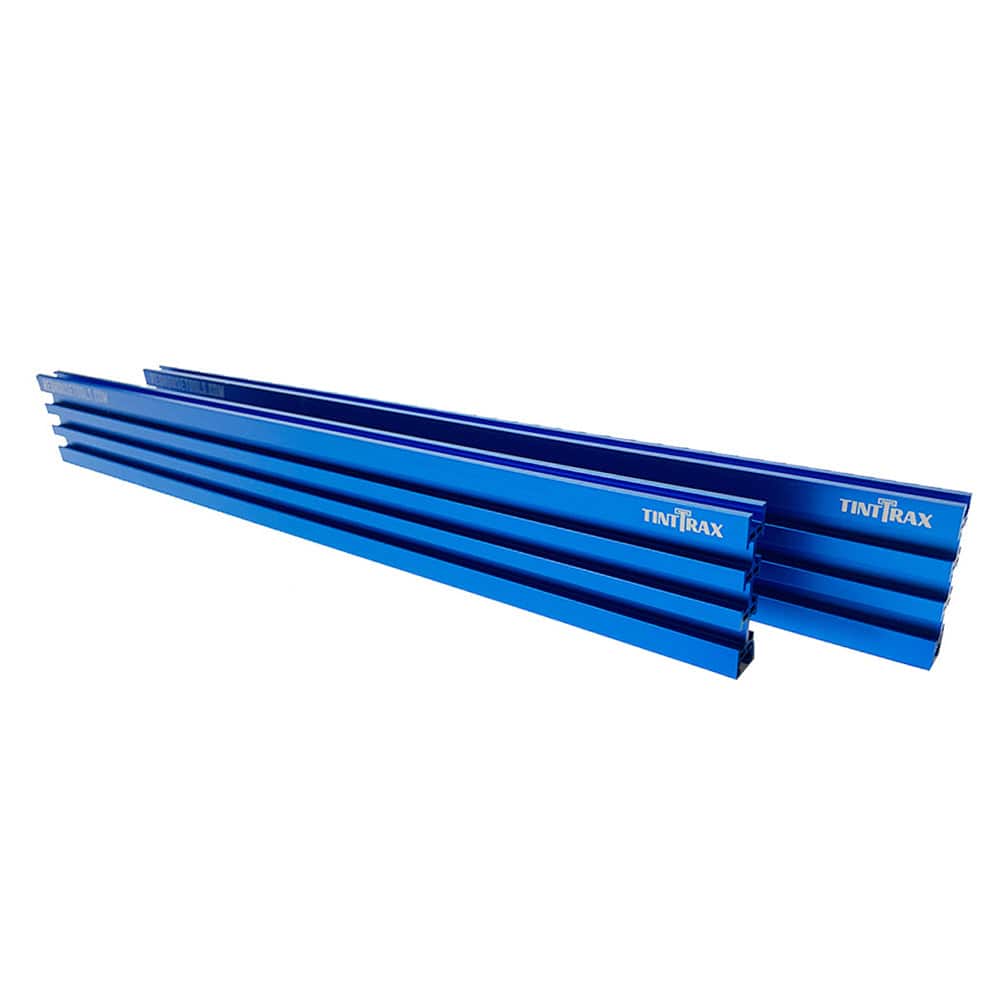 24" Universal Aluminum Woodworking Multi-Track- Blue- 2 Piece