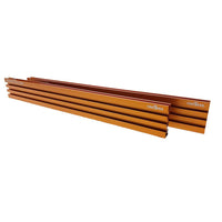24" Universal Aluminum Woodworking Multi-Track- Orange- 2 Piece