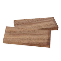 Claro Walnut Knife Scales - 3/8" x 2" x 5" - Pair