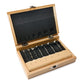 Forged Carbon Steel Forstner Bit Set – Imperial - 7 Piece