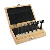 Forged Carbon Steel Forstner Bit Set – Imperial - 7 Piece