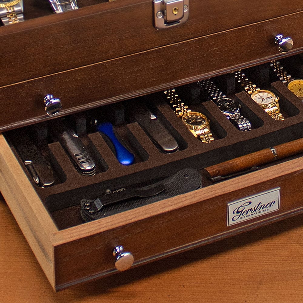 2-Drawer EDC Chest - Dark Oak