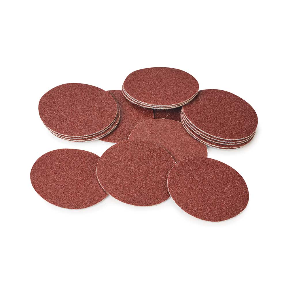 2" Hook and Loop Sanding Discs - 120 Grit - 20 Pack