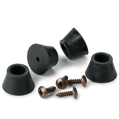 Rubber Feet with Screws - 17 mm x 10 mm - 4 Piece