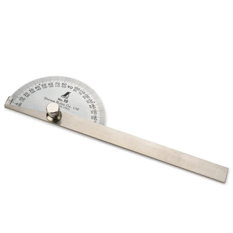 Half-Round Head Protractor with Adjustable Arm - No.19