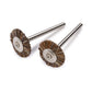 3/4" Bristle Brush - Medium - 3/32" Shank - 2 Peice