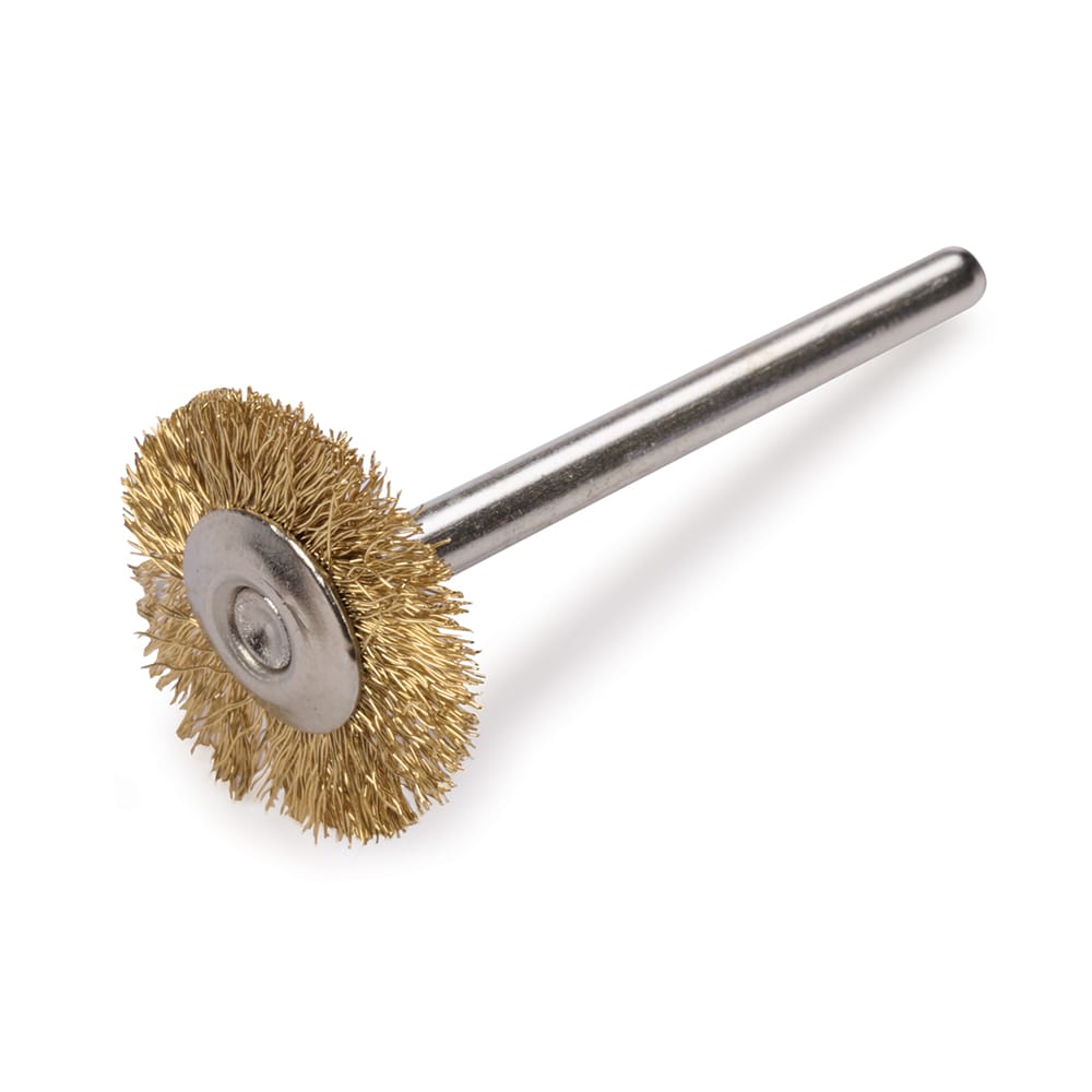 3/4" Brass Wire Wheel -1/8" Shank