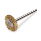 3/4" Brass Wire Wheel -1/8" Shank