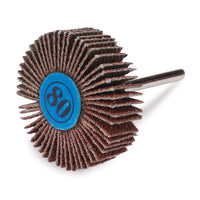 1" Flap Sanding Wheel - 80 Grit - 1/8" Shank