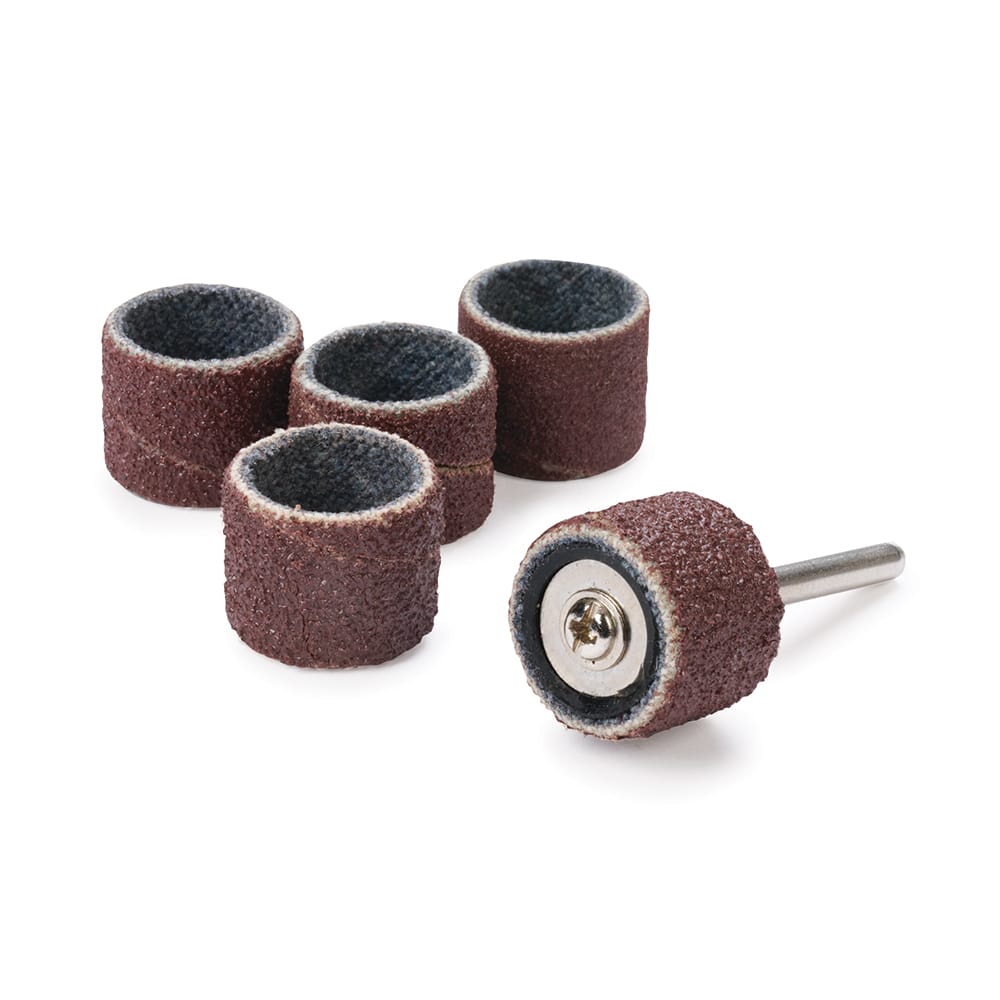 1/2" Drum Sander Kit - Assorted Grit - 1/8" Shank - 5 Piece